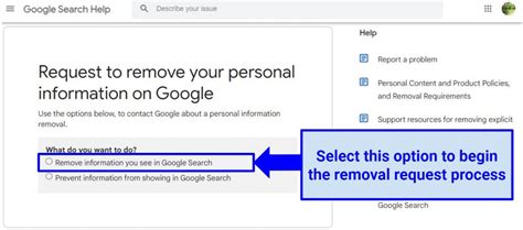 how to remove yourself from google search|request to remove personal information google.